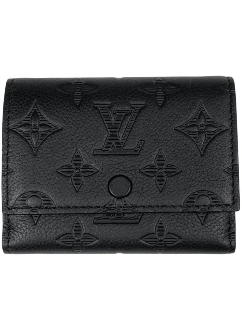 Louis Vuitton Victor Wallet Monogram Shadow Leather Noir